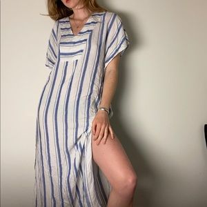 Boho beachy smock/maxi dress